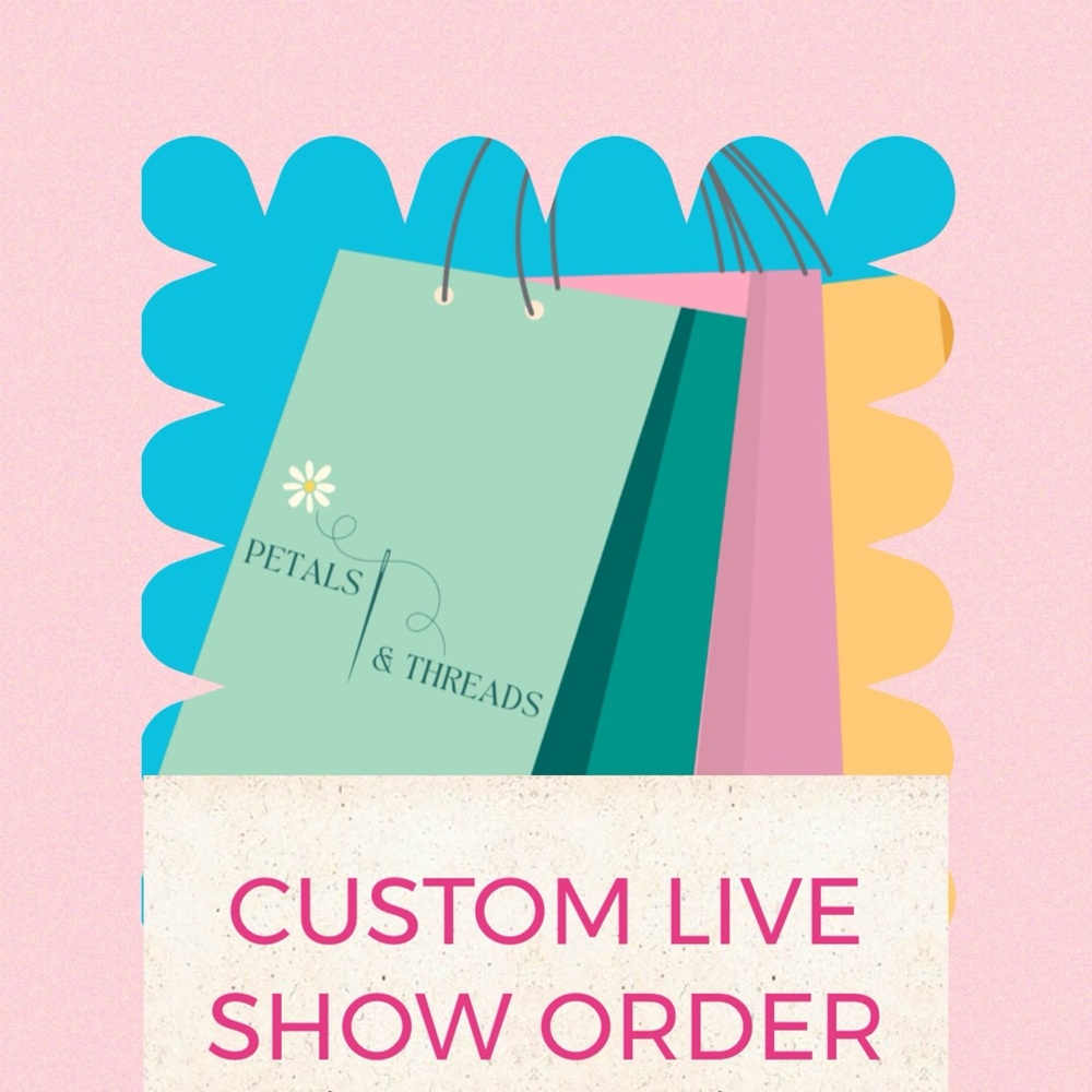 $20. Custom order from live show